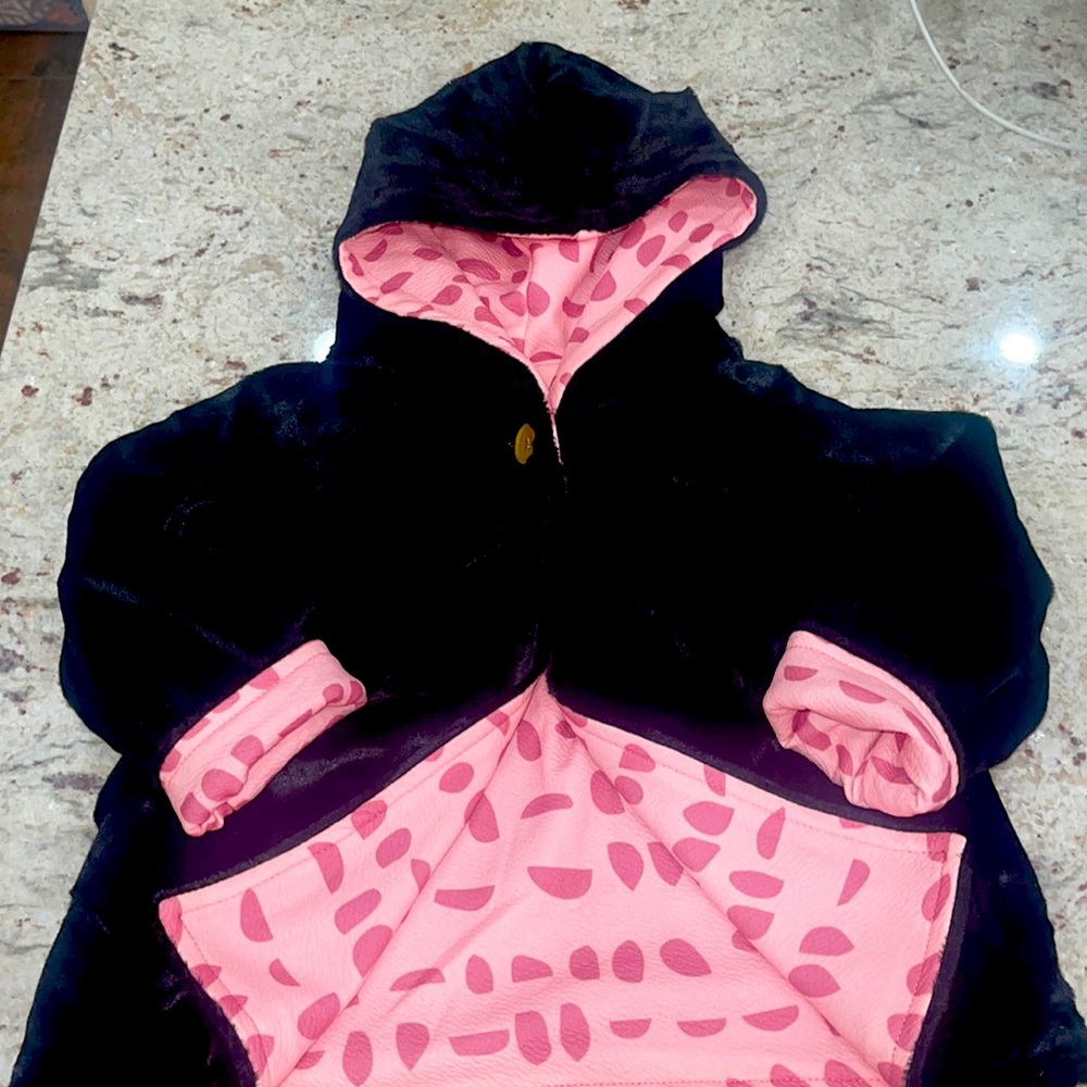 SOOKIbaby Hooded Faux Fur Reversible Jacket